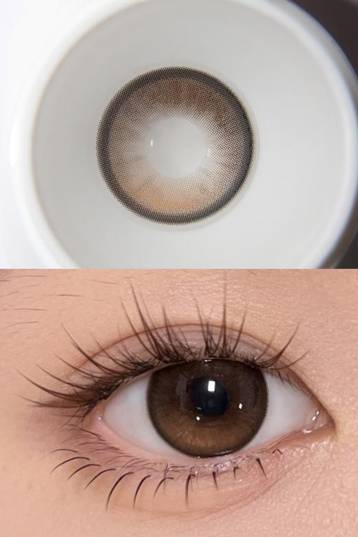 Curly Puppy半年抛美瞳 小熊饼干 14.2mm 商品图0