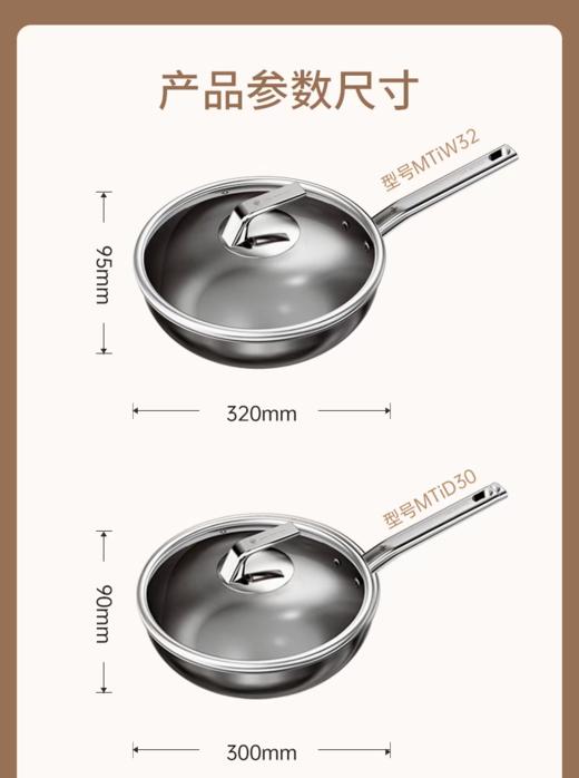 【6F】德国三头鹰纯钛无涂层不粘钛锅 商品图12