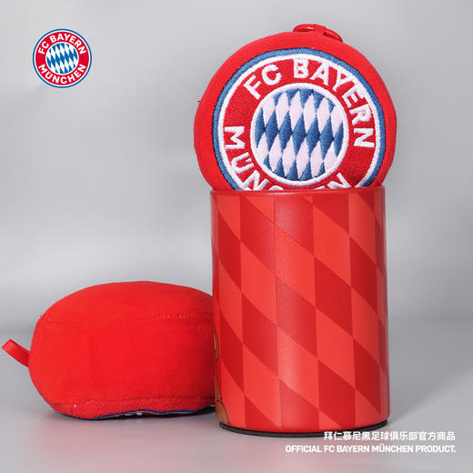 【官方正版】拜仁慕尼黑足球俱乐部 | 队徽刺绣毛绒书包挂件周边 商品图2