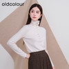 oldcolour欧珂冬季新款时尚翻领休闲修身舒适长袖T恤P410203A1 商品缩略图2