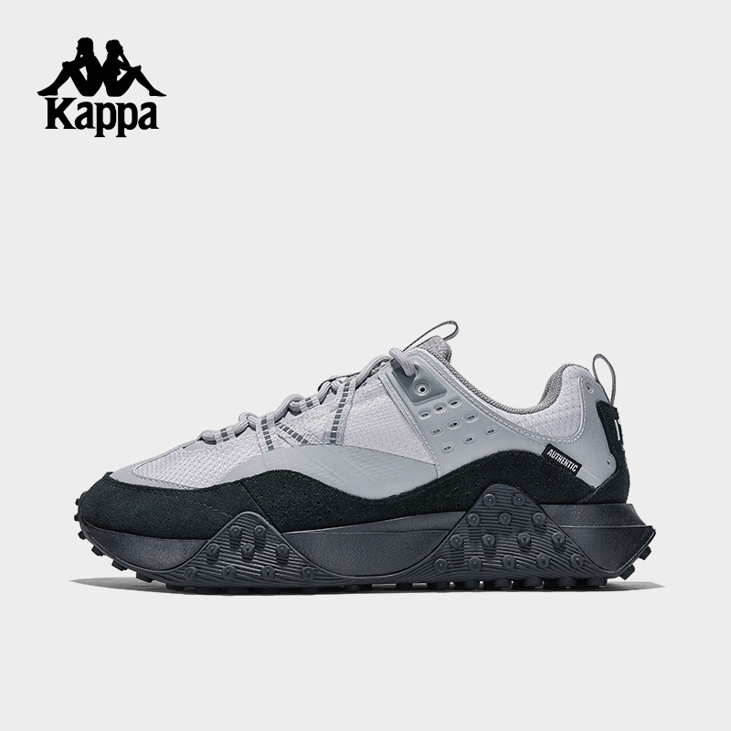 Kappa卡帕男鞋运动鞋2024新款厚底百搭休闲鞋男春秋情侣跑步鞋子K0EZ5MM07