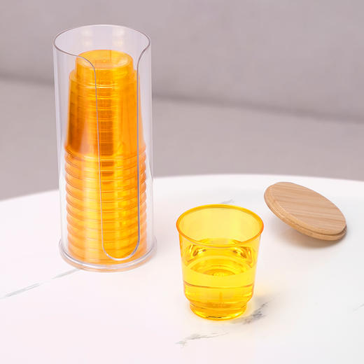 喇叭花一次性塑料杯架饮水机奶茶咖啡店吧台杯子水杯取杯器收纳架家用 商品图2
