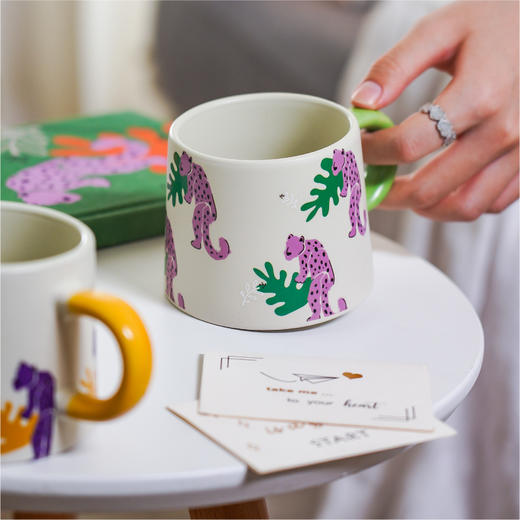 咔哒心系列印花马克杯 商品图0