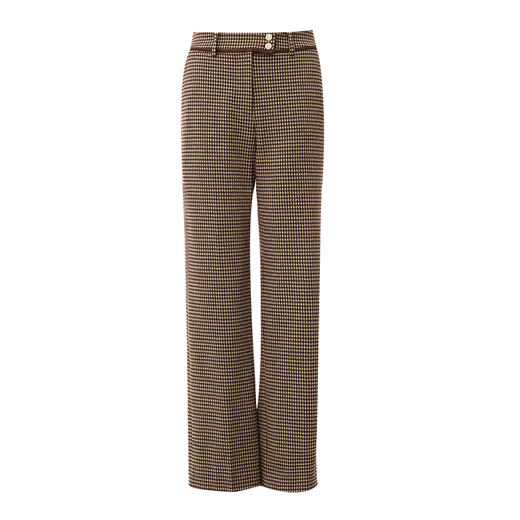 EITIE爱特爱冬季季高腰修身显瘦格子裤女7605308 商品图5