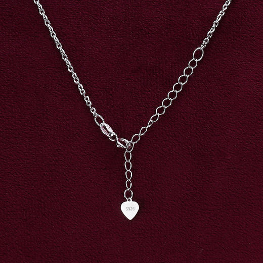 子佩集S925银珍珠套链【11】同心圆项链2409 商品图3