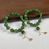 玉美人菲菲~S925碧玉单圈圆珠约12mm手串 商品缩略图0