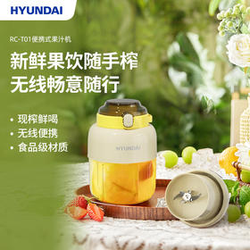 韩国HYUNDAI  便携式果汁机  RC-T01