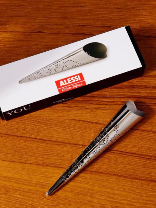 意大利Alessi 不锈钢爱心取茶器 商品图0