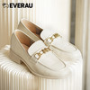 EVERAU精美别致五金扣饰点缀鞋面新款春夏乐福经典女鞋EA7023 商品缩略图3