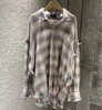 重磅纯元  R13衬衣  毛边破坏格纹衬衫  落肩格纹长袖 杨幂IU同款 商品缩略图6