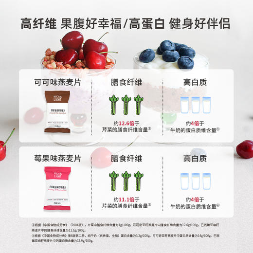 RICH&LIGHT 可可奇亚籽/巴西莓亚麻籽燕麦片 350g 商品图1