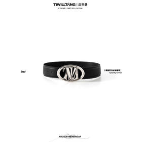 TIWILLTANG启世录椭圆符号点油腰带