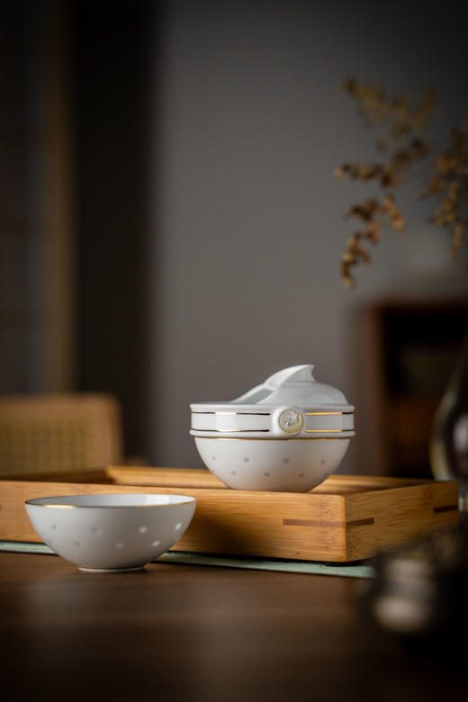 WENO° |   富玉陶瓷海洋之心/金色星河旅行茶具 商品图5