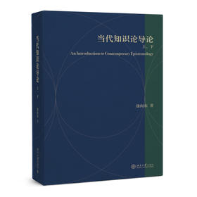 当代知识论导论：上下 徐向东 著 北京大学出版社 博雅大学堂·哲学