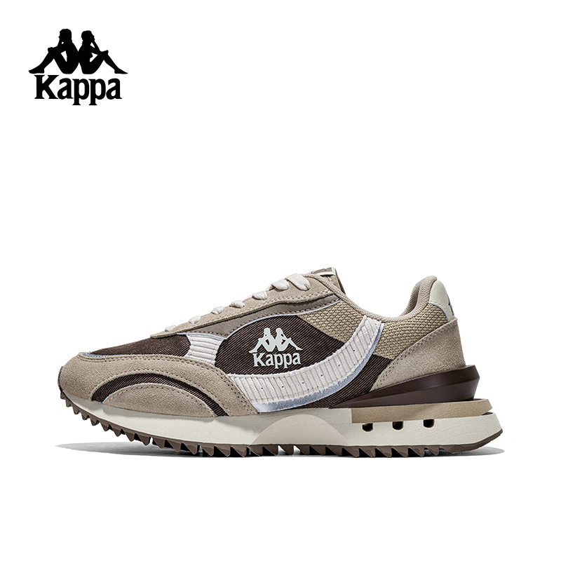 Kappa卡帕运动休闲鞋2024新款春秋男女情侣鞋轻便运动鞋厚底鞋子K0EZ5MM20