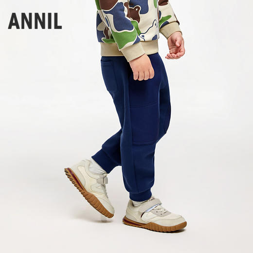 男童运动风活力卫裤单裤安奈儿童装实体店同款XB436715 商品图1