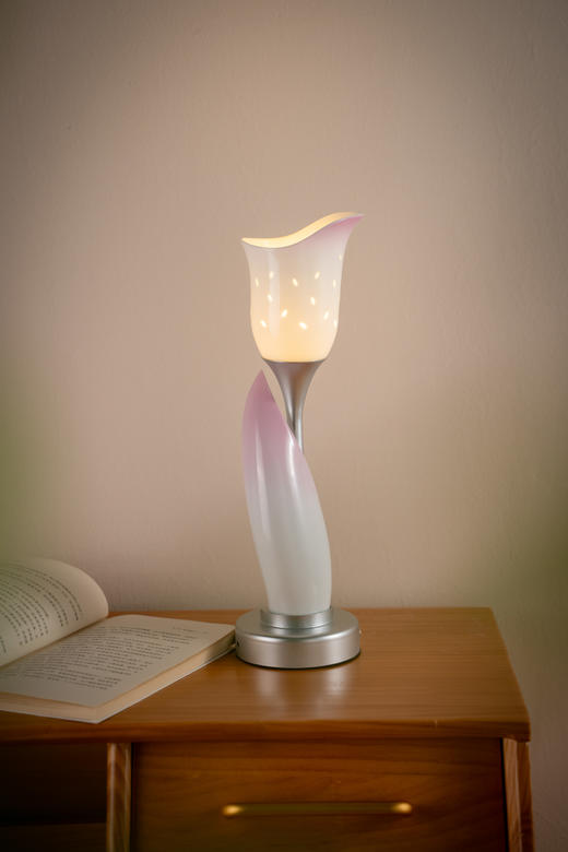 富玉陶瓷 · 景德镇玲珑瓷 花苞灯氛围卧室床头台灯温馨装饰生日礼物 商品图3