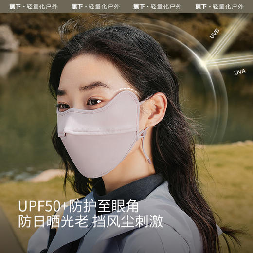 蕉下保暖防晒口罩WP33024护眼角防晒面罩防紫外线防风沙秋冬新品 商品图3