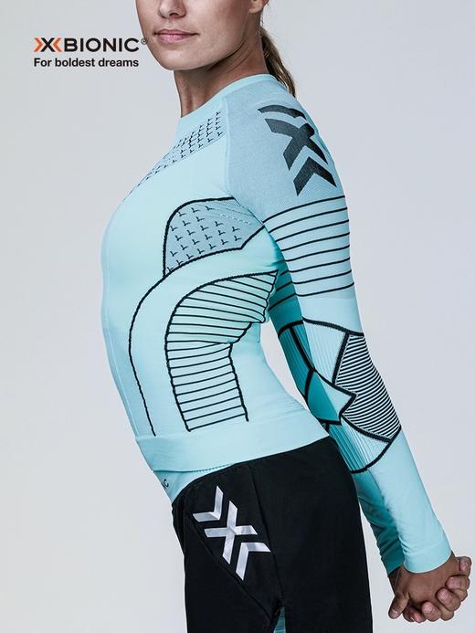 XBIONIC倍能竞速女士圆领长袖上衣专业训练越野高强度赛事体能服 商品图1