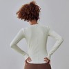 跃牌【周游世界系列】瑜伽服修身显瘦长袖运动上衣女跑步训练健身衣 TP0627 商品缩略图3
