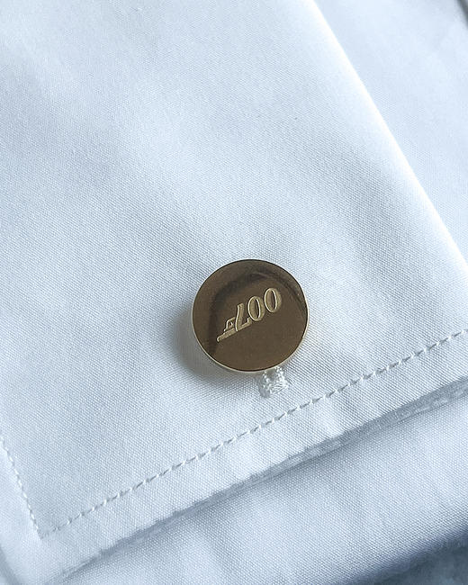 现货 THS 9.7-限时 TF家 男士 007款法式袖扣领钉礼盒装衬衫 2色 AG1295 商品图11