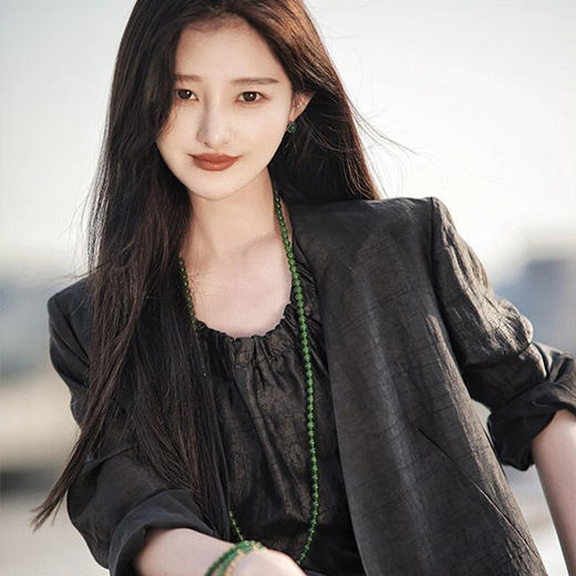 龟裂纹香云纱西装，挺阔有型，轻松拿捏中式老钱风【G】 商品图1