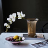 北欧风瓷粉黑边敞口花瓶鲜花餐桌电视柜简约创意手工家用玻璃果盘 商品缩略图5