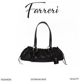 Mlu缪家 皮革手提单肩包云朵