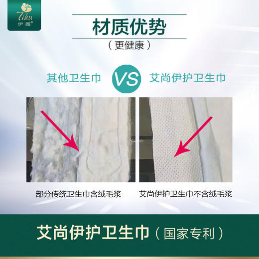 【买即送面膜】艾尚伊护卫生巾送二裂酵母胶原蛋白补水面膜 商品图5