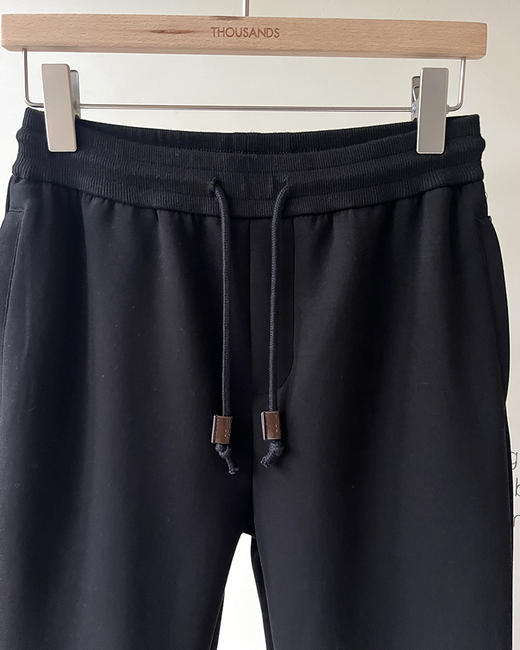 现货 THS 9.7-限时 loe家皮圈抽绳松紧腰运动裤 AJ1977 商品图4