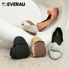 EVERAU春夏新品卷卷的褶皱设计耐折鞋底舒适蛋卷女鞋EA7026 商品缩略图1