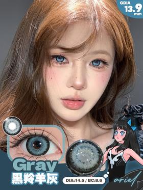 Kirafairy半年抛 黑羚羊棕/黑羚羊灰 14.5mm