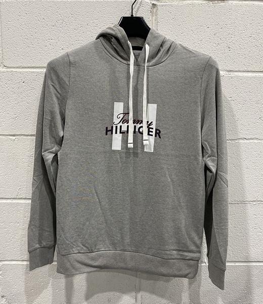 Tommy Hilfiger/汤米 男士连帽长袖春秋保暖LOGO印花长袖卫衣 商品图1