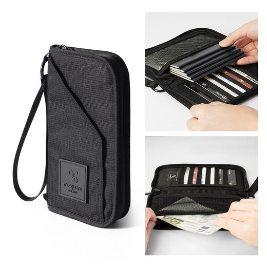 msquare 防盗刷护照夹 机票证件收纳包 商品图3