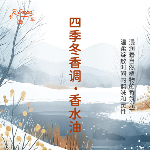 四季冬香调香水油 植物精油香氛 适用护体香 护手油 润发丝 大篷车精油 商品图1