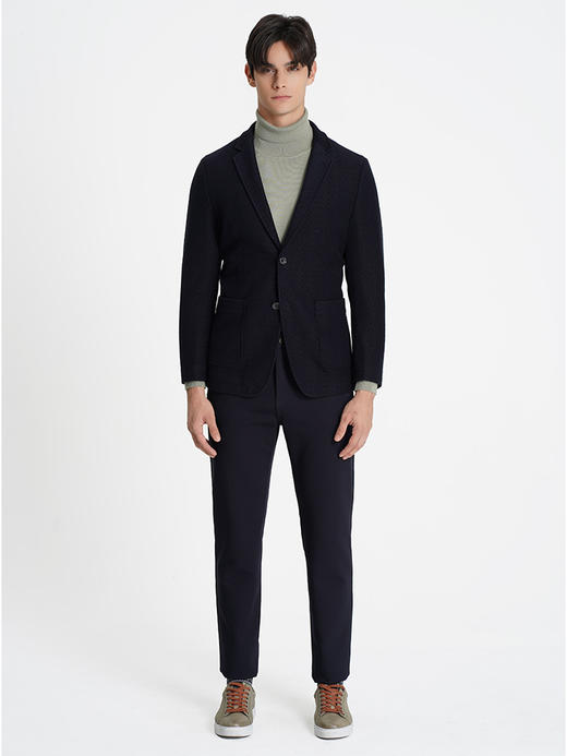 callisto藏青色莫代尔休闲西服 商品图3