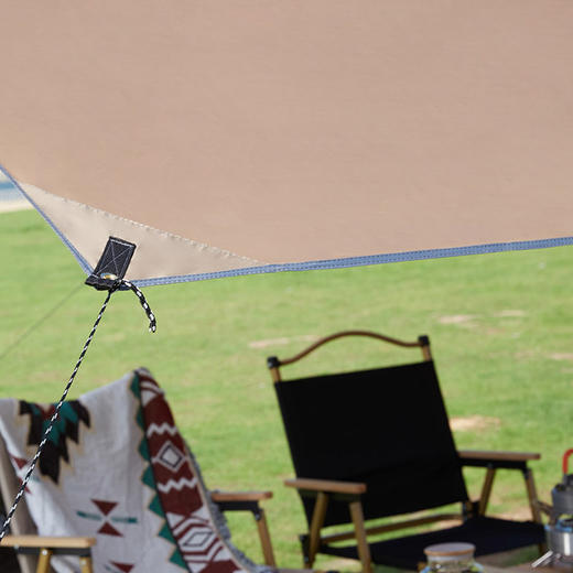 杞冠臻选 | 驿客 露营天幕（银胶）EKH-9004  12㎡超大遮阳面积 轻松容纳6-8人 商品图1