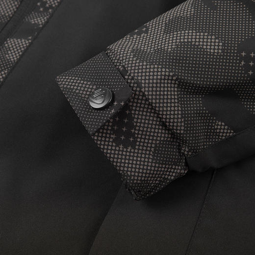 水孩儿童装秋冬新款儿童三防外套男童炫酷反光印花上衣女童时尚保暖风衣 商品图5