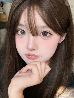 Aimilens月抛美瞳 雾凇裸灰 14.5mm