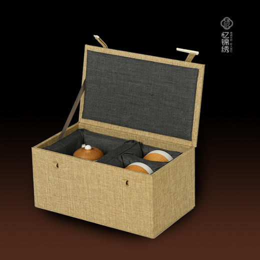 竹丝扣瓷-福禄-三头茶具礼盒装（精编） 商品图3