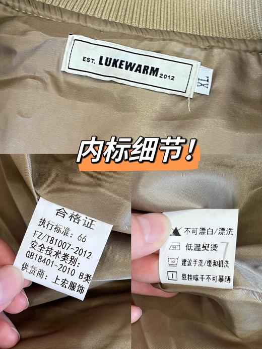 日系菱格棉服棒球服复古加厚情侣棉服外套 商品图9