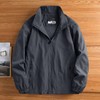 【简约不简单！男士夹克冲锋衣】好衣服&好工艺，五种颜色任选，宽松大码休闲风衣，加绒加厚棉衣上衣男L 商品缩略图1
