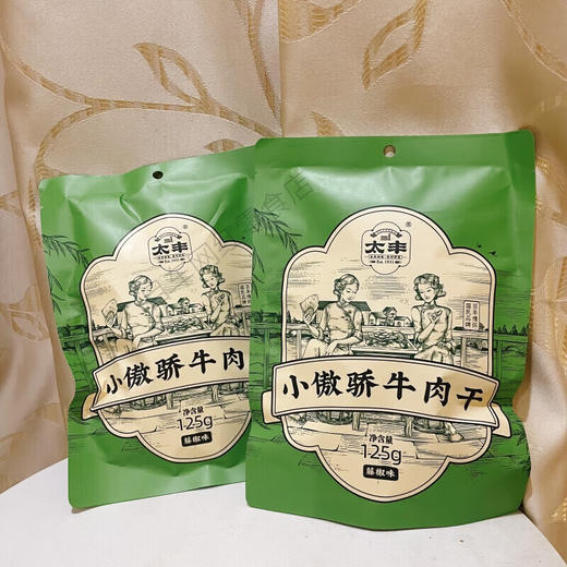太丰小傲娇牛肉干藤椒味125g 商品图2