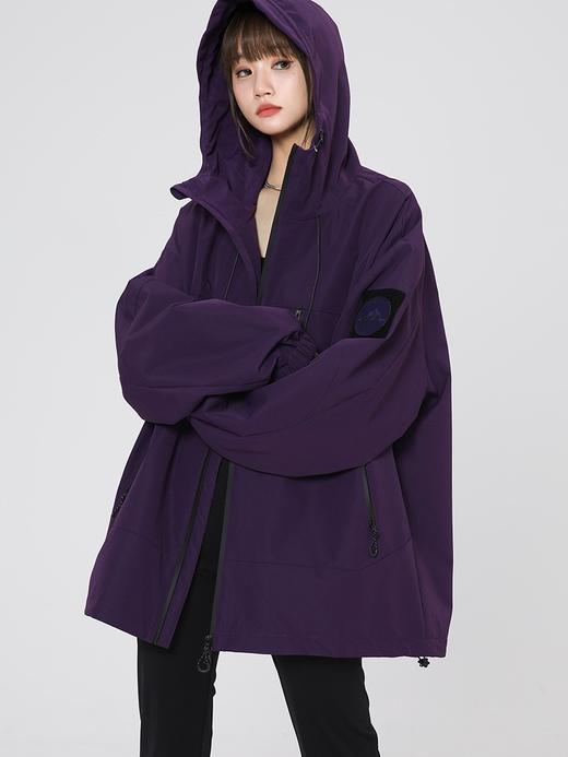 【墙裂推荐！ 户外机能冲锋衣】春秋潮牌登山休闲美式夹克，男女情侣连帽外套，高领防风防水抗皱连帽，百搭款夹克冲锋衣L 商品图4
