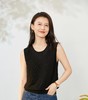 伯妮斯茵 | 简约通勤风 白色圆领无袖针织背心 春夏内搭外穿透气上衣 HJ3E02 商品缩略图1