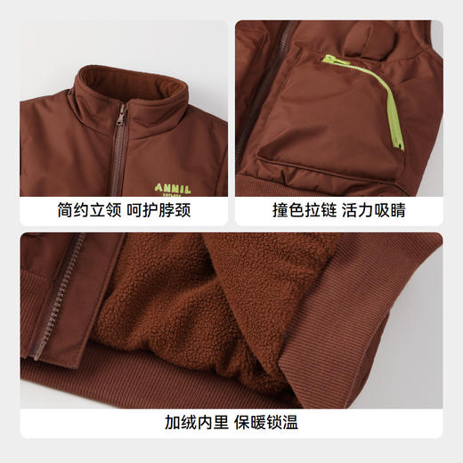 男童加绒三防马夹安奈儿童装实体店同款XB432543 商品图4