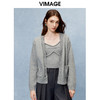 VIMAGE纬漫纪时尚显瘦针织开衫背心两件套秋季新款V2201821 商品缩略图3