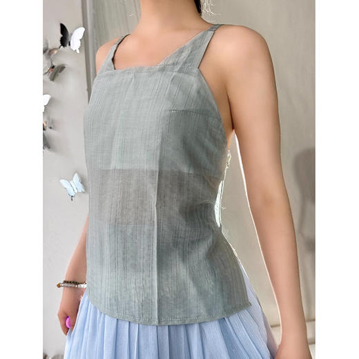 裁缝学苑AS332汉服原创仿黄昇墓宋抹纸样女装天丝吊带夏季样板 商品图2