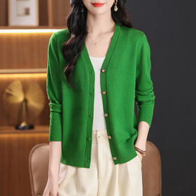 CC-101-F933针织衫女2024新款开衫外套春秋季洋气长袖百搭毛衣披肩上衣