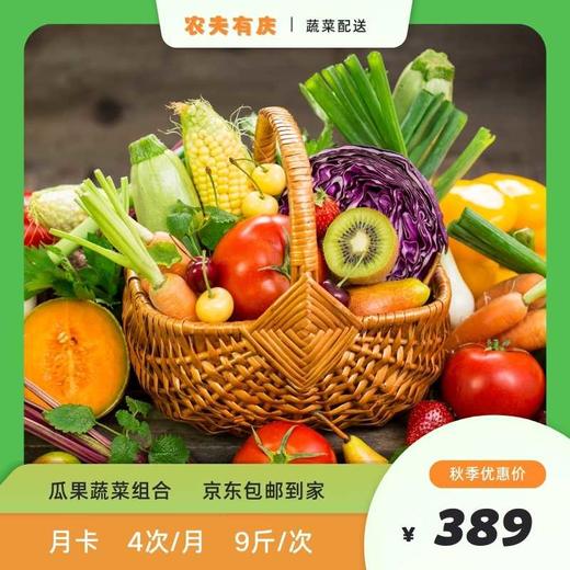 农夫有庆瓜果蔬菜配送月度卡 商品图0